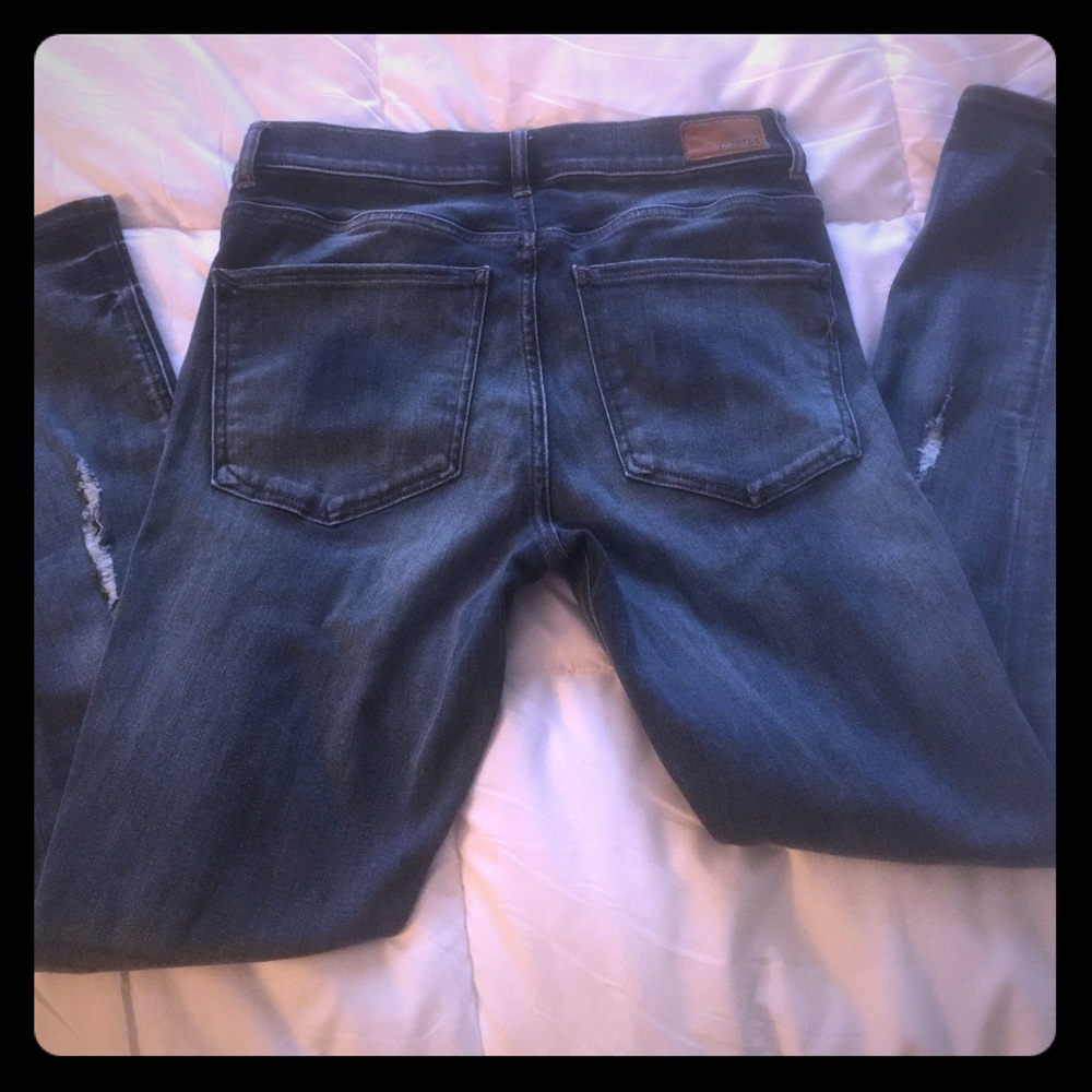 Express Distressed Legging- WORN Once!